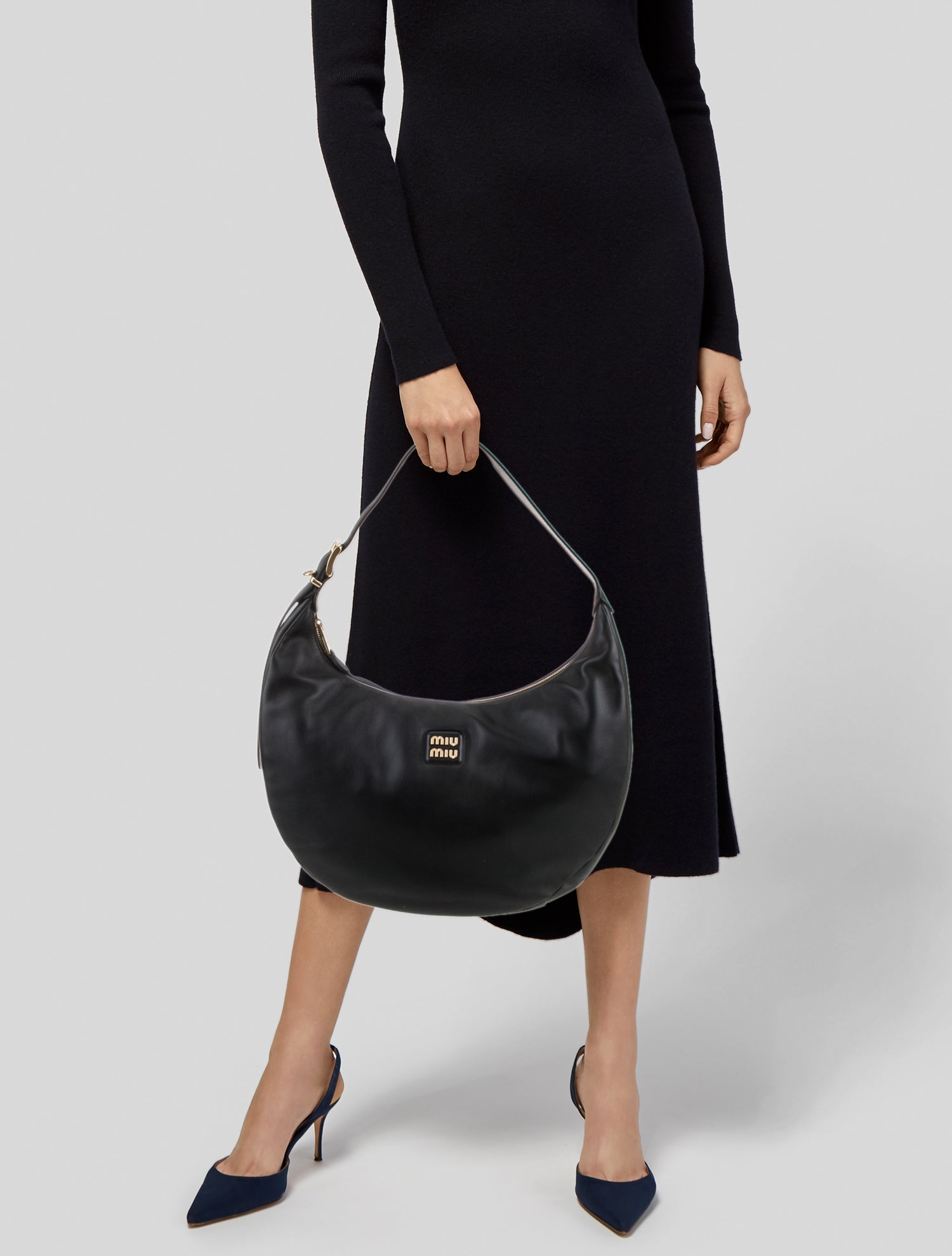 Miu Miu Leather Hobo